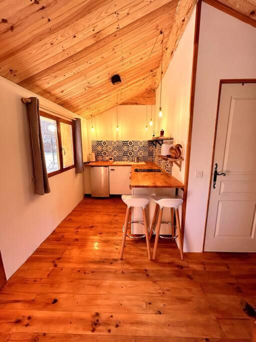 Appartement Chalet Prive Cosy à Malaussene Extérieur photo